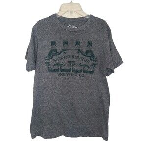 Sierra Nevada Brewing Co. T Shirt Small S Gray Beer Cotton Blend Grey Tee